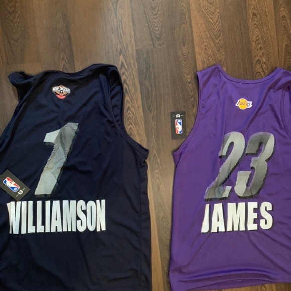 NBA basketall Lebron Zion Tank Tops - Picture 4 of 6